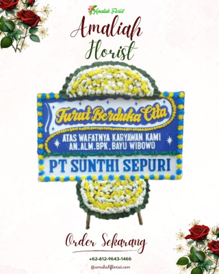 Papan Bunga Duka di Batealit