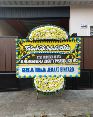 Papan Bunga Duka di Batealit